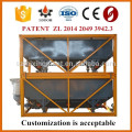 Environment friendly Horizontal Cement Silo with horizontal screw conveyor